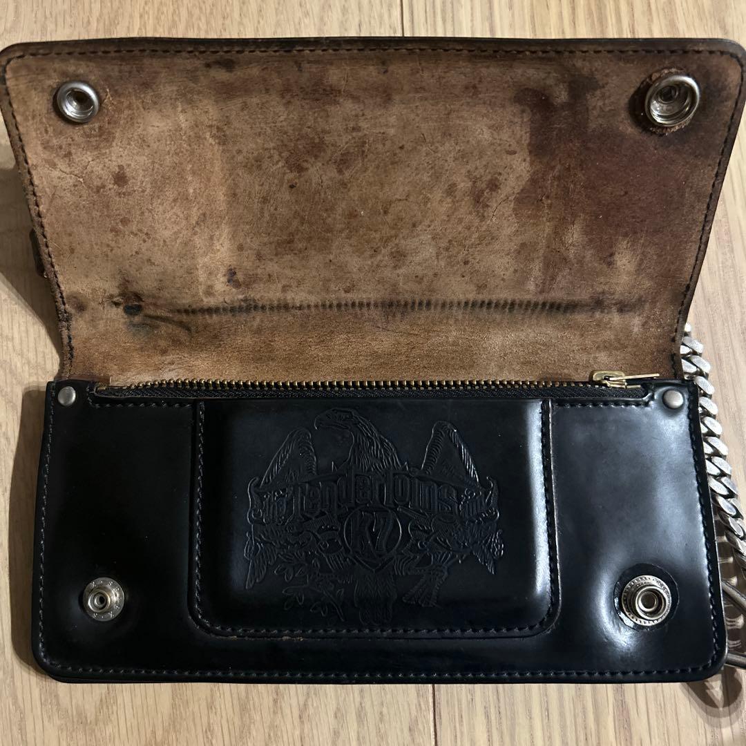 テンダーロイン ブラックレザー ウォレットチェーン