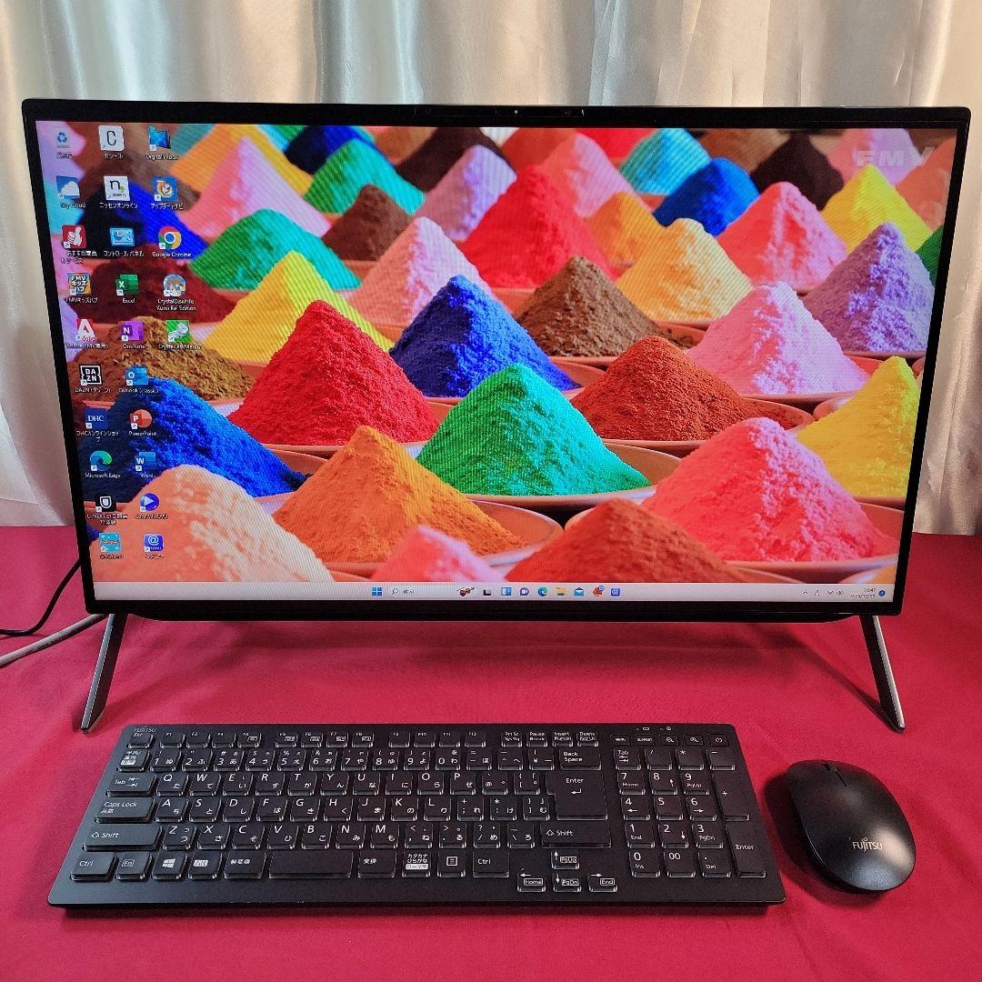 富士通 ESPRIMO FH77/E3 一体型PCセット 動作品
