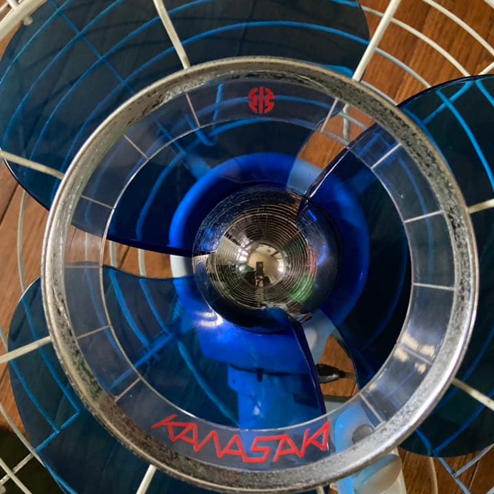 川崎電機　扇風機　希少モデル　可動します　　昭和レトロ