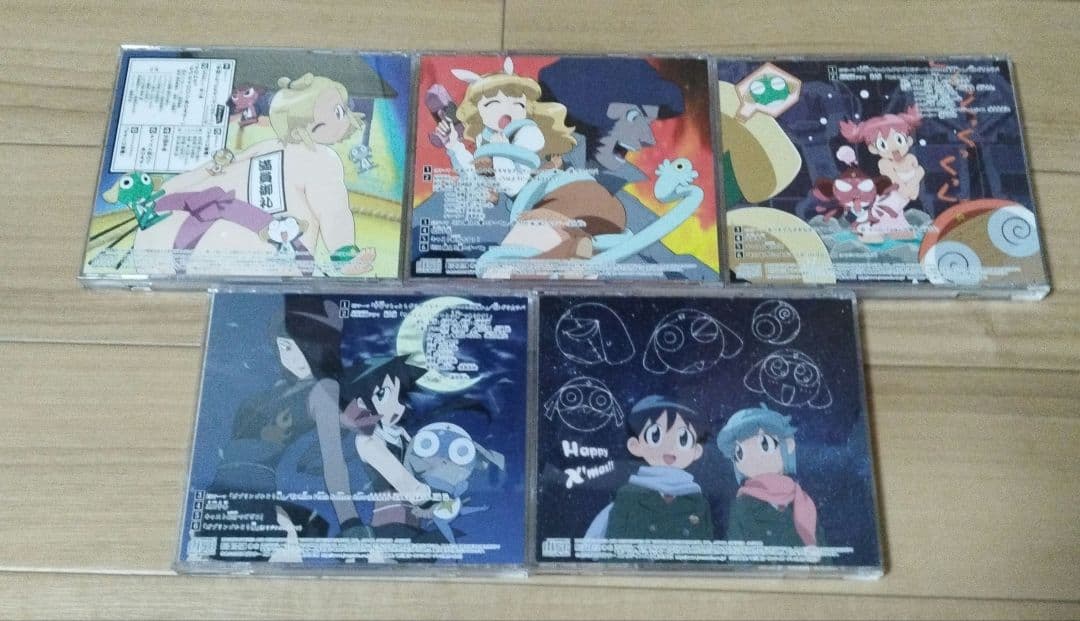 「ケロロ軍曹」宇宙でもっともギリギリなCD～全巻ストラップ付きであります　全5巻
