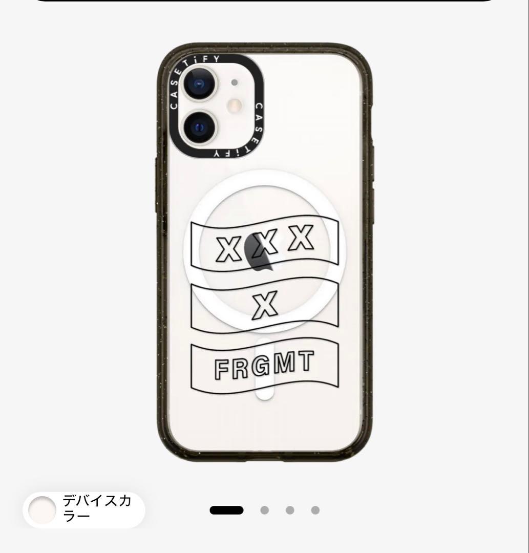 iPhoneアクセサリー CASETIFY XXX x FRGMT iPhone12mini case