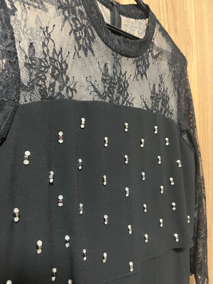 diagram GRACE CONTINENTAL 刺繍ワイドサロペット　38