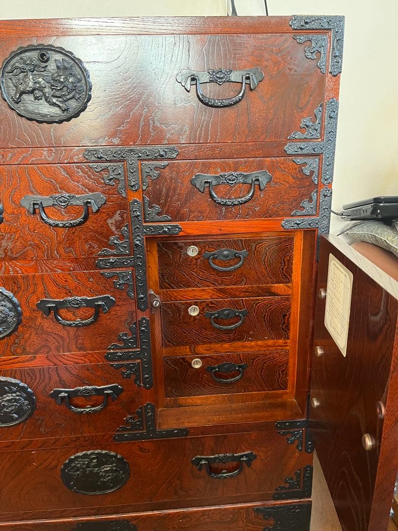 HANAMIZUKI　日本の伝統的木製タンス　箪笥　和モダン収納　美品