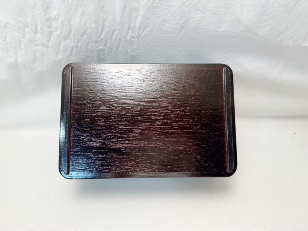 茶道具 木製溜塗 香狭間透 煙草盆 莨盆 玄々斎好写 茶懐石 喫煙具 紙箱