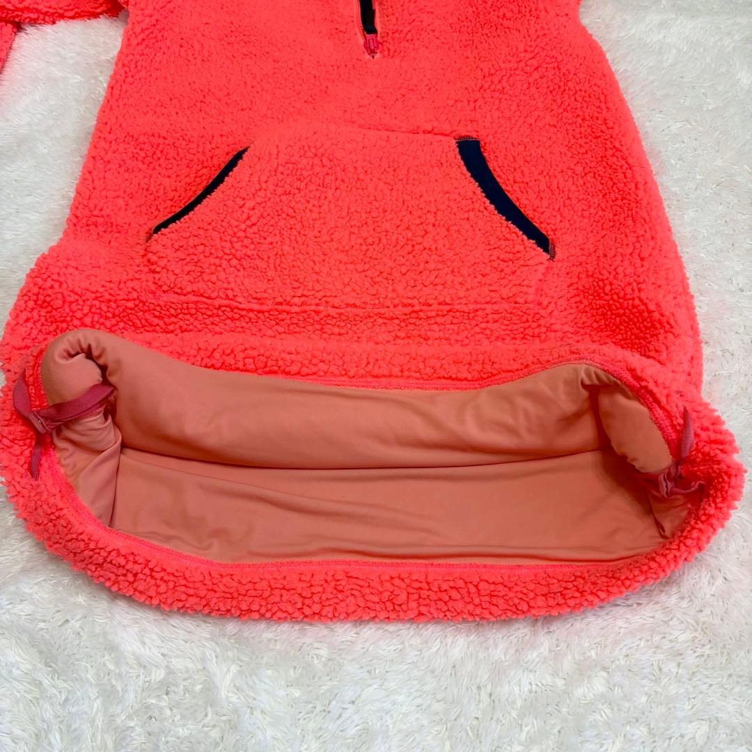 パーリーゲイツ　ボア　ワンピース　オレンジ　ピンク　近年モデル