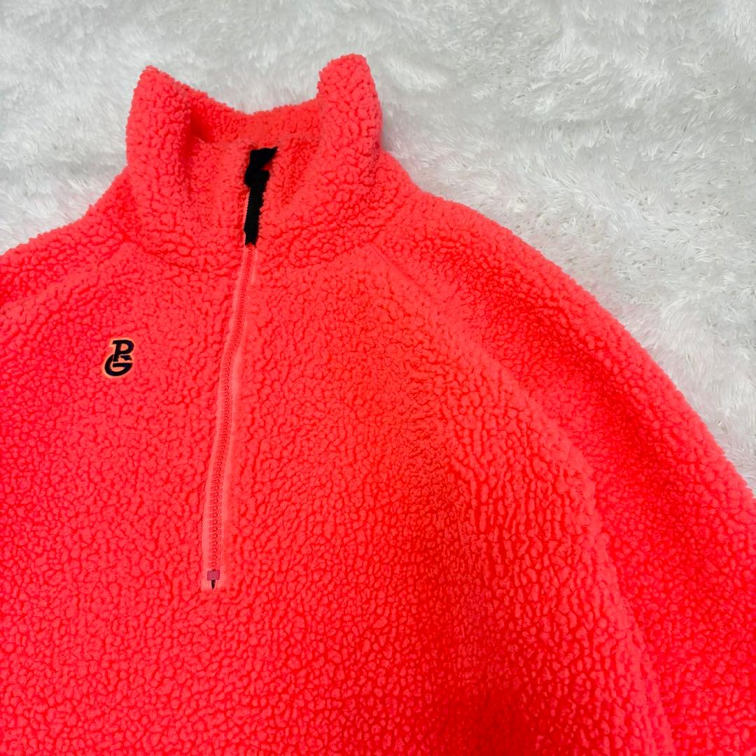 パーリーゲイツ　ボア　ワンピース　オレンジ　ピンク　近年モデル