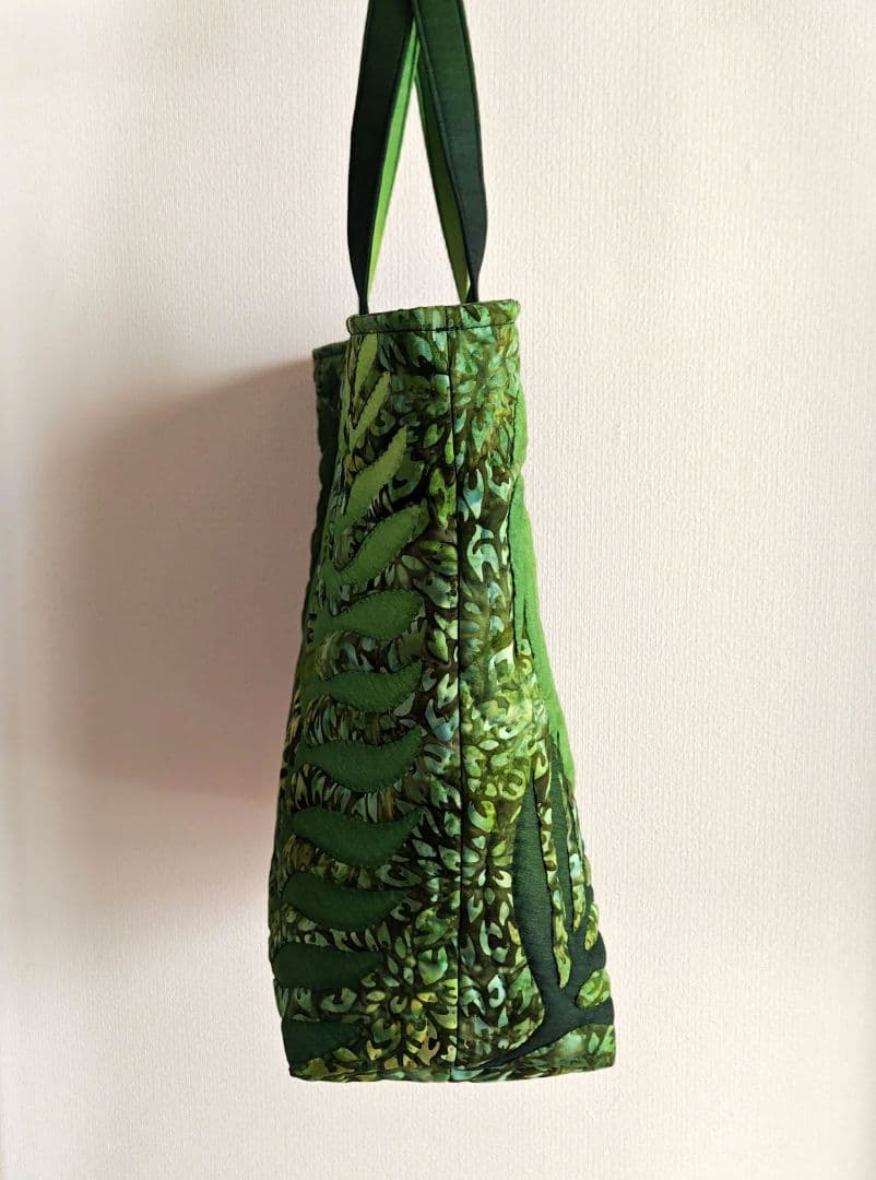 小福*kofuku*！ハンドメイド　ハワイアンキルトバッグ