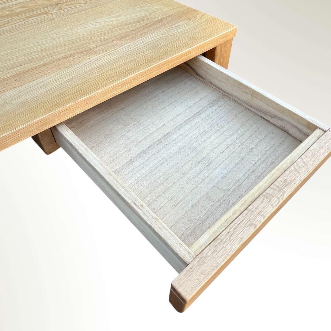 マルニ木工　学習家具セット ① フレンディスマート 学習机 引出付 W100cm