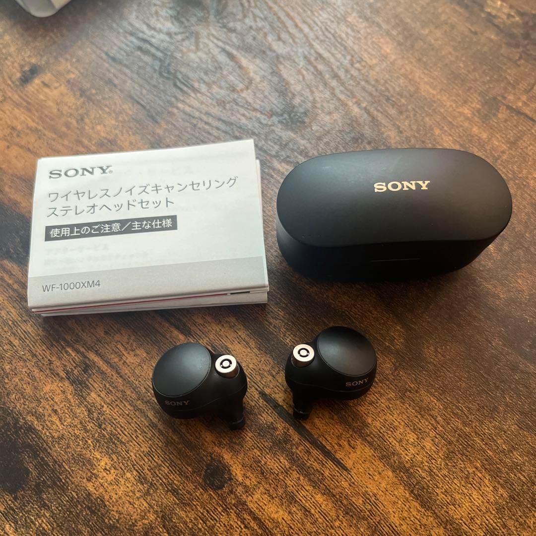 値下げ　SONY WF-1000XM4 イヤホン　Bluetoothイヤホン