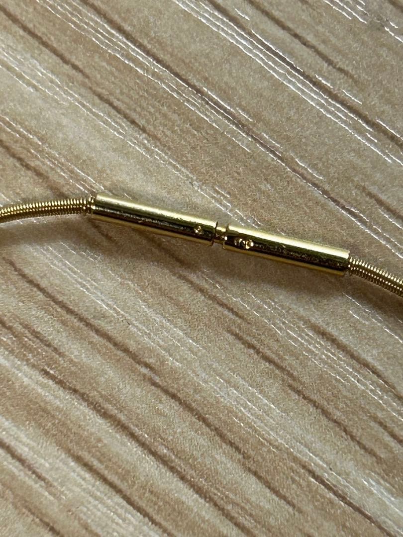 ⭐︎エルメス カージュドアッシュ Hキューブネックレス オレンジ ゴールド