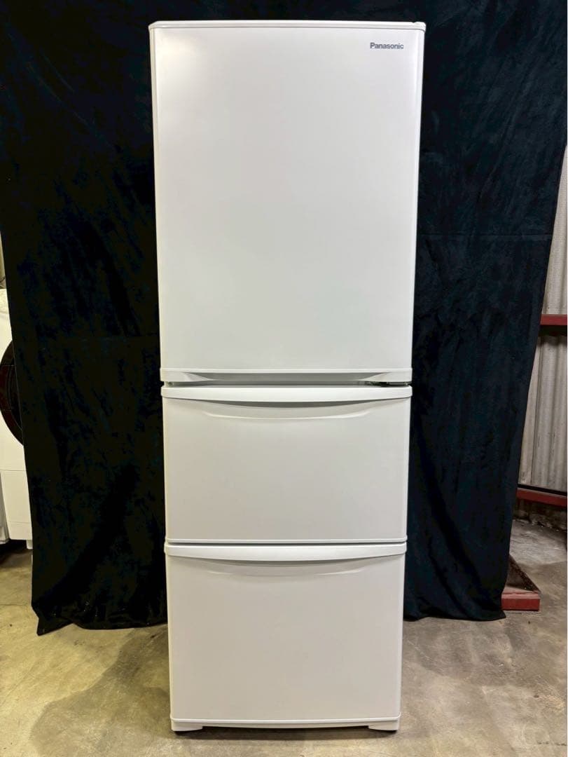 Panasonic 冷蔵庫 NR-C343C-W 2022年製 335L 3ドア