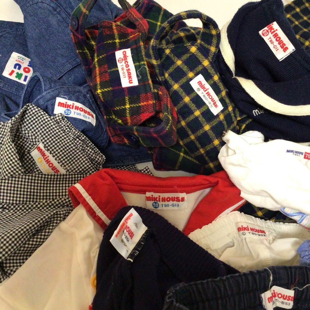 MIKIHOUSE キッズ服まとめ売り 14点 サイズバラバラ ヴィンテージ