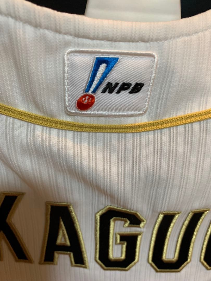 オリックスバファローズ　　ユニフォーム　直筆サイン　坂口智隆