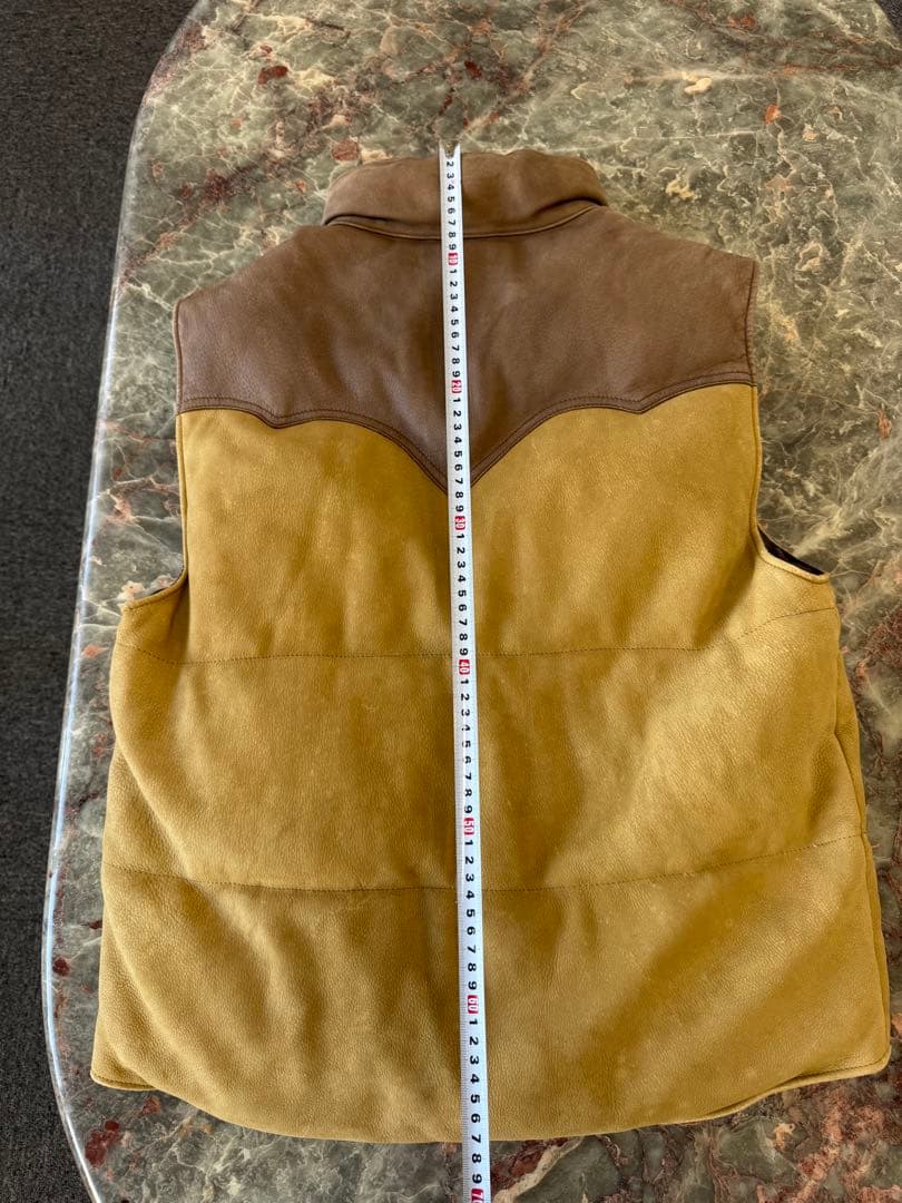 値下げ交渉大歓迎‼️本日15万円引き‼️廃盤品‼️ディアスキンダウンベスト‼️RRL‼️