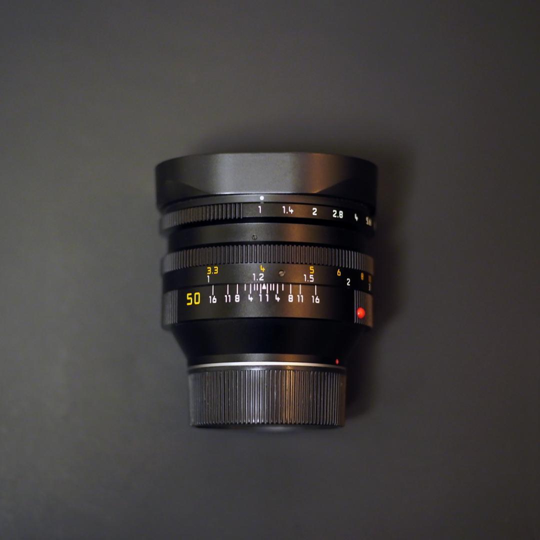 Leica Noctilux 50mm f1.0 E60 ライカ 美品