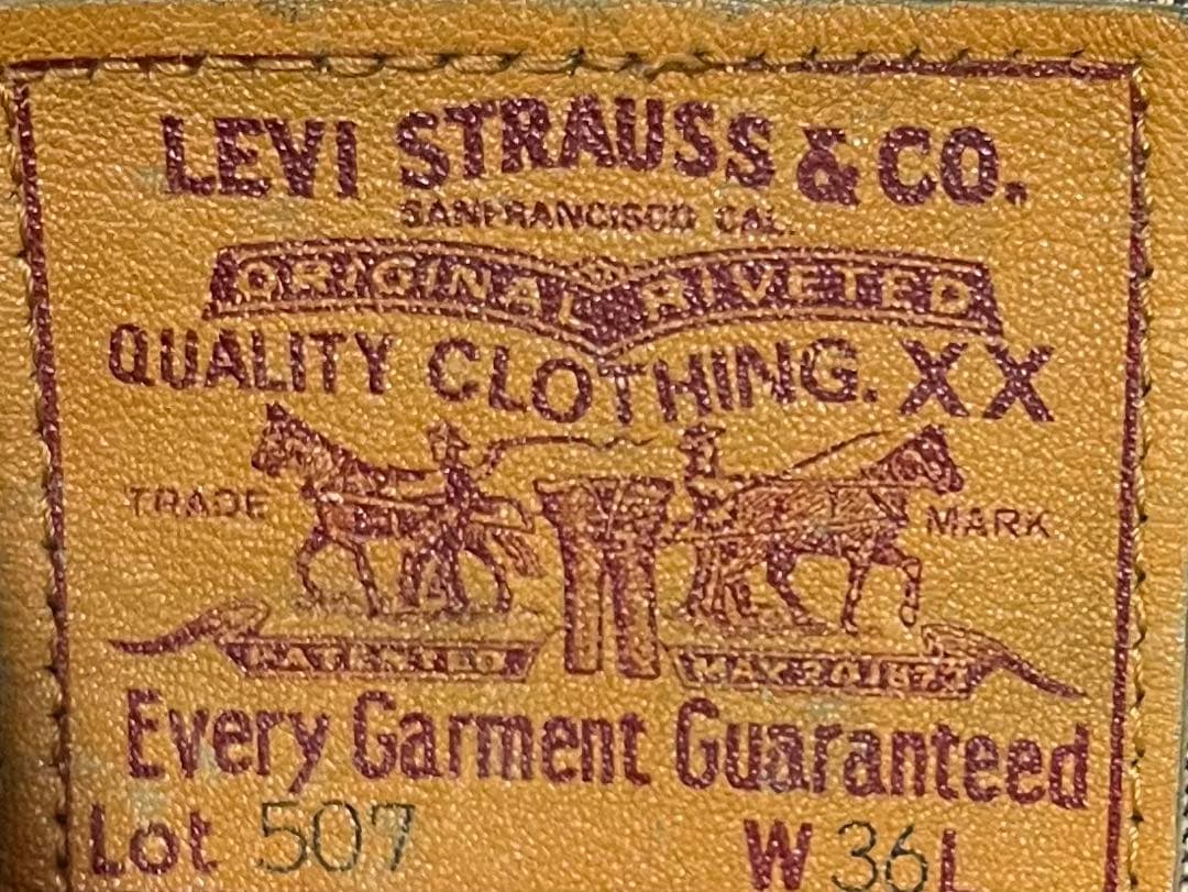 90s LEVI’S BIG E 2nd 507