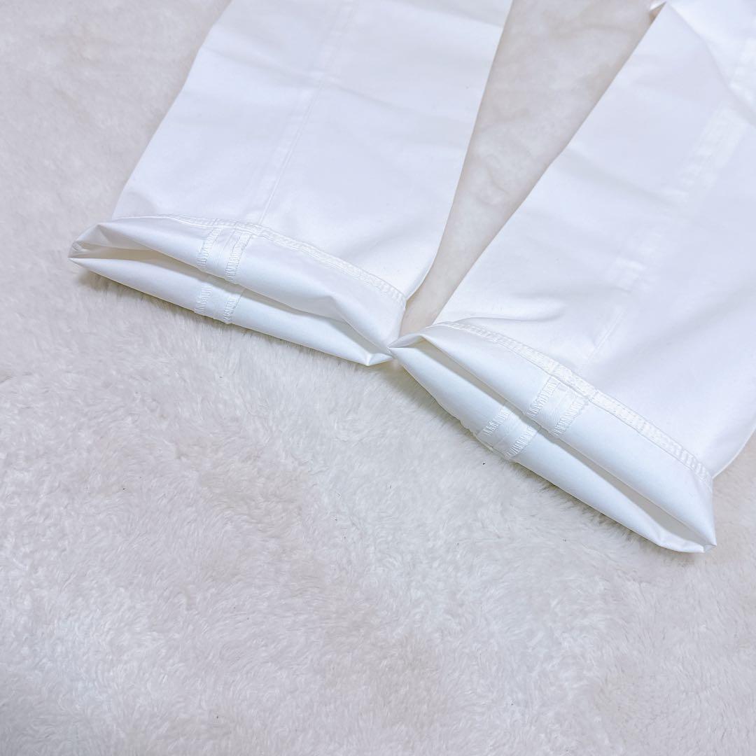 未使用品✨INCOTEX スラックス  BATAVIA コットン 白
