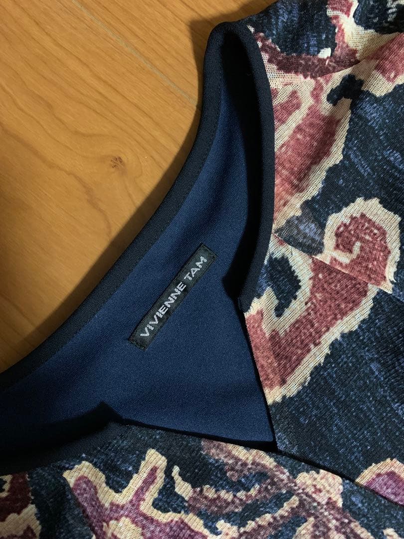 美品　ヴィヴィアンタム　ドラゴン　柄　ワンピース　　サイズ2