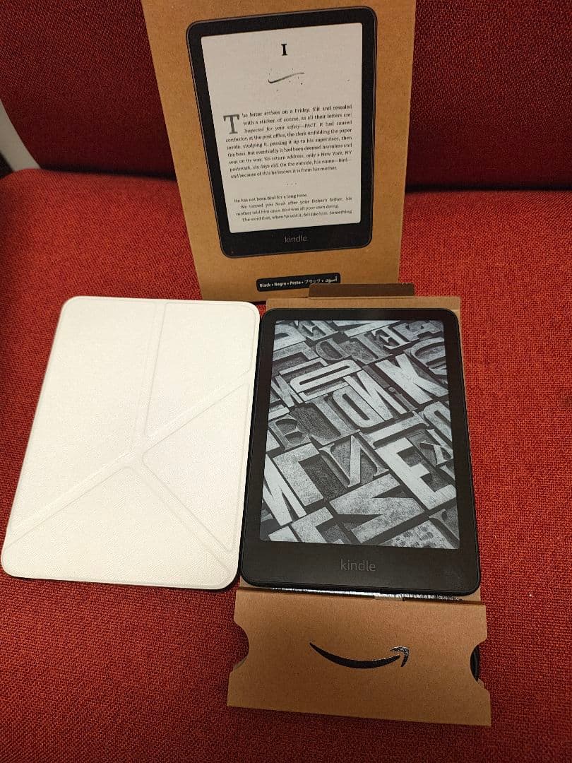 Kindle Paperwhite 第12世代 16GB 広告なし　ケース付き