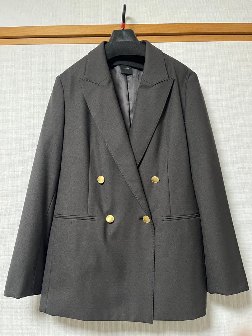 Spick and Span ウールブレンドダブルブレストジャケット 新品