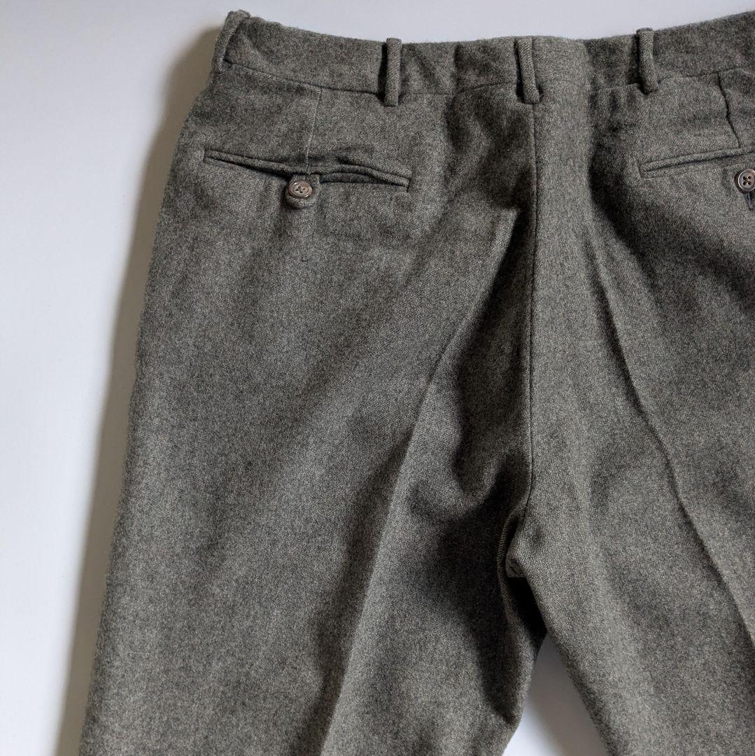 Polo RALPH LAUREN イタリア製 ウール フランネル スラックス