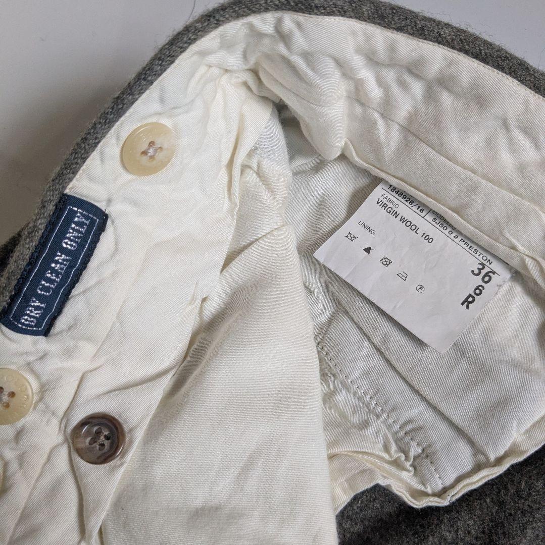 Polo RALPH LAUREN イタリア製 ウール フランネル スラックス