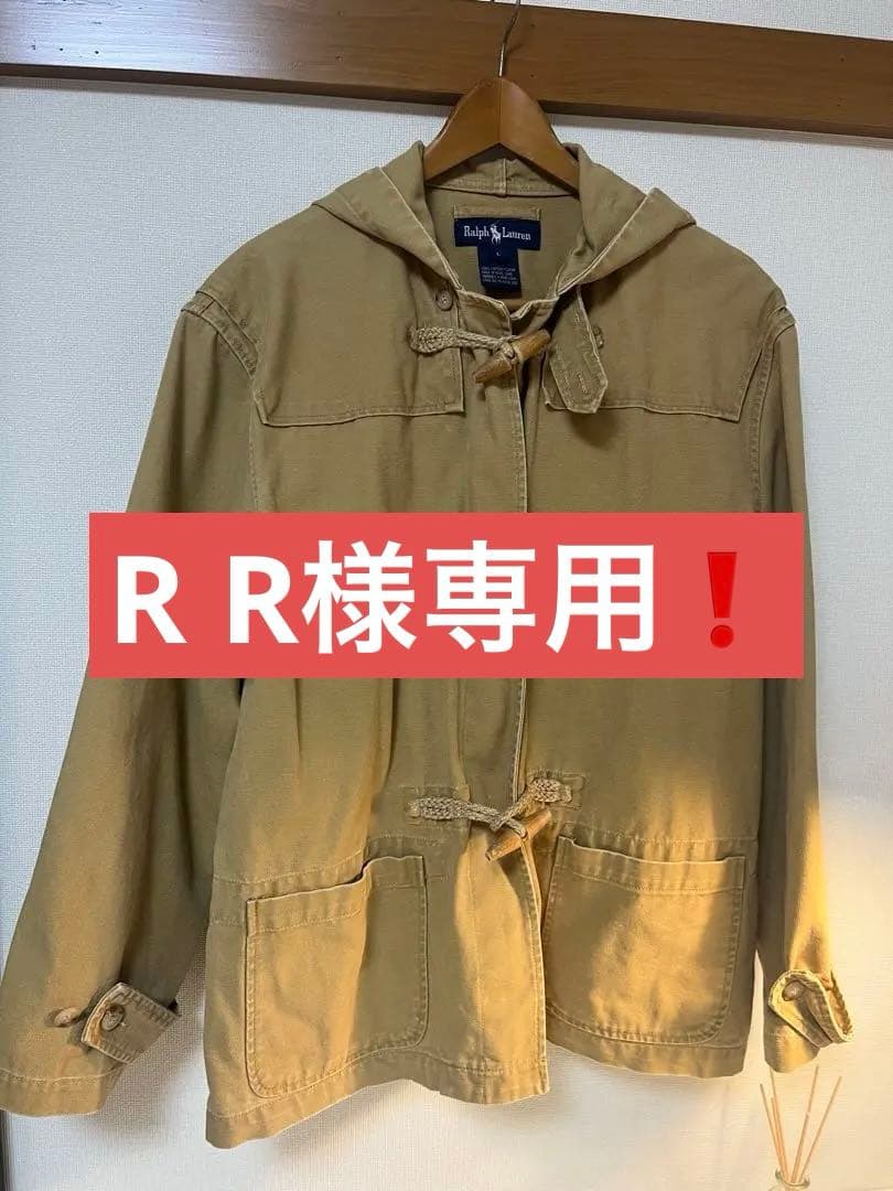 値下げしました❗️Ralph Lauren フード付きダッフルコート Lサイズ