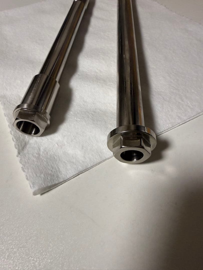 クロモリ Z900RS Cafe フロント リアアクスルシャフト