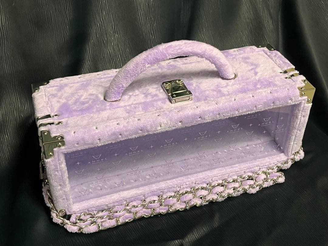 エンジェルシャンパンケース　ドゥミセック　パープルファータイプ