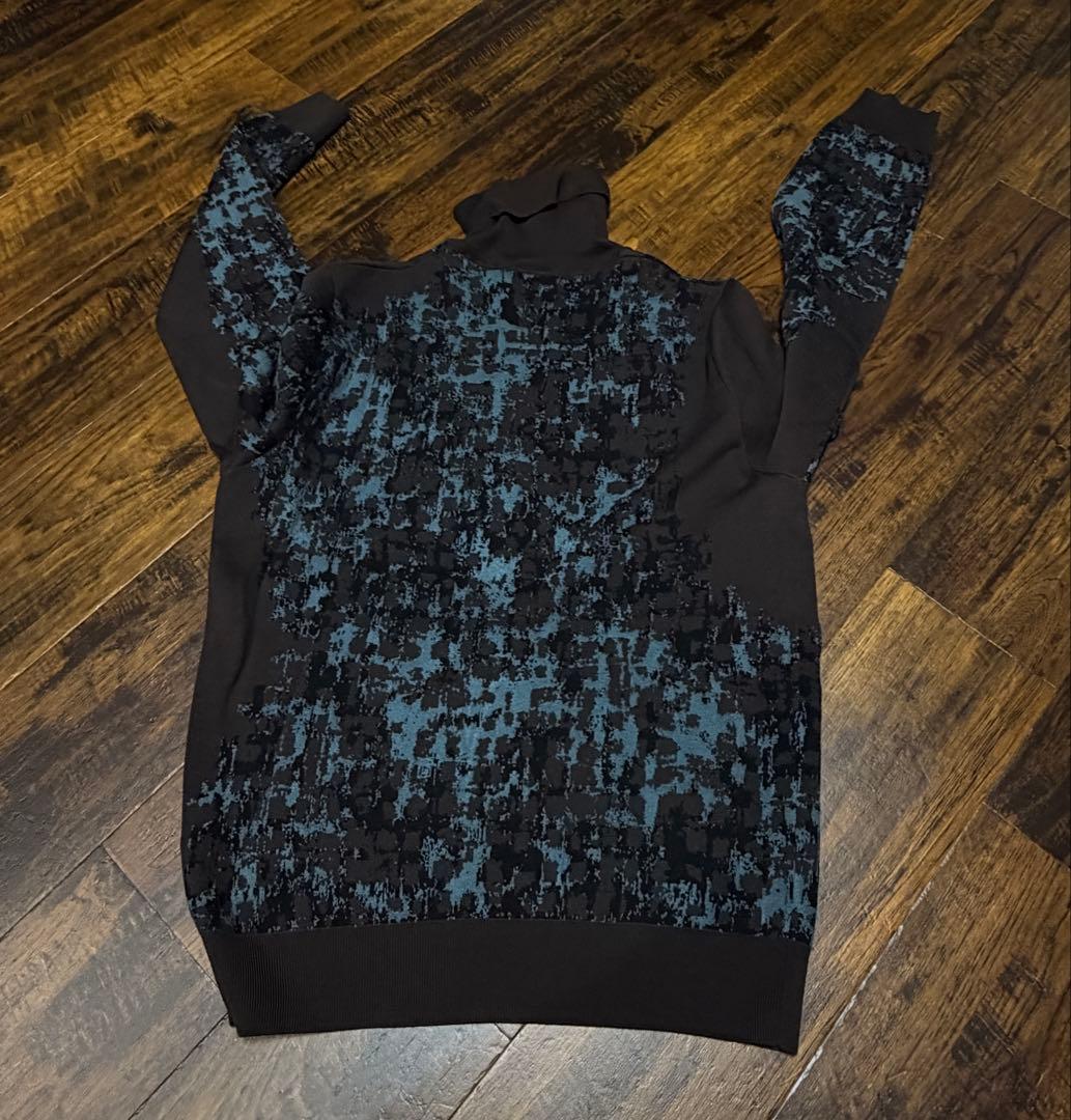 ジ*ー様 エルメス　HERMES タートルニット　美品　L