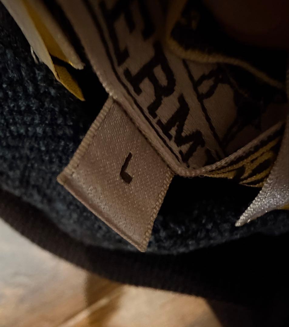 ジ*ー様 エルメス　HERMES タートルニット　美品　L