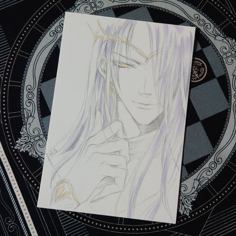 手描きイラスト＊オリジナル【白雪王子】