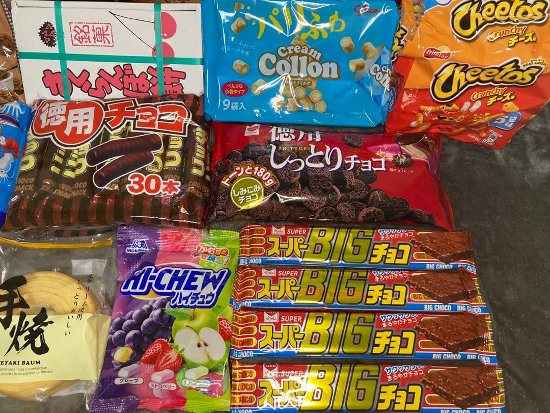 詰め合わせ　大量お菓子セット プッカ、ブラックサンダー、紗々、カントリーマアム他