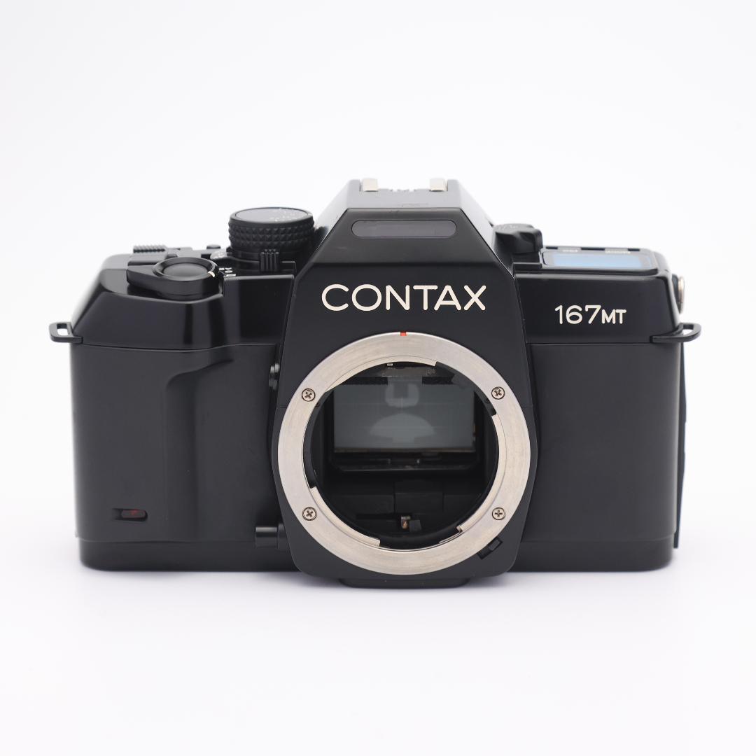 【動作確認済】CONTAX 167MT ボディ 方眼スクリーン【名機】