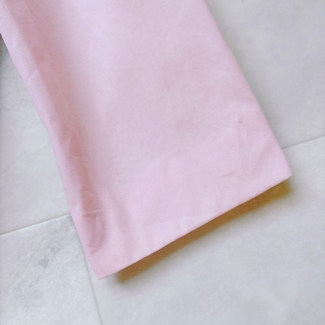 ❁極美品✨レオナール テーラードジャケット 無地 金ボタン 11号 レディース