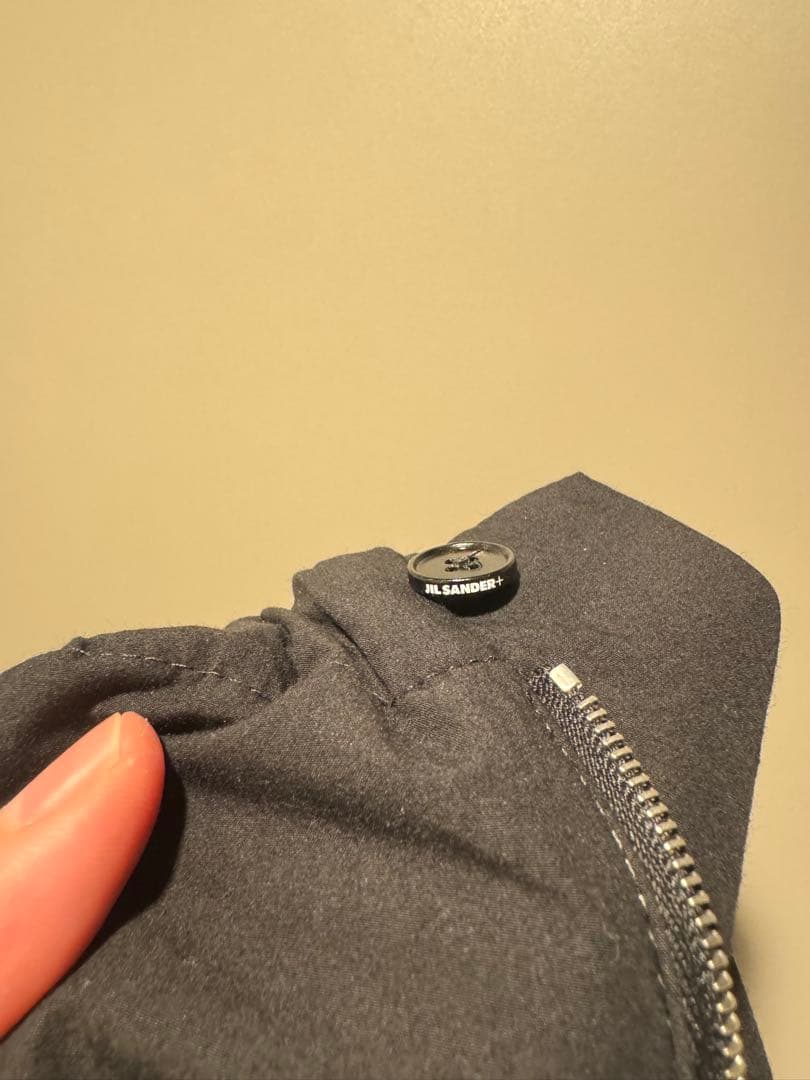 JIL SANDER ジルサンダー トラウザーズ94ショート ブラック