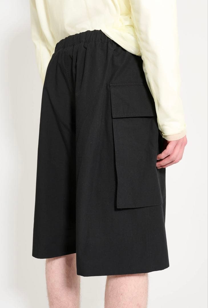 JIL SANDER ジルサンダー トラウザーズ94ショート ブラック