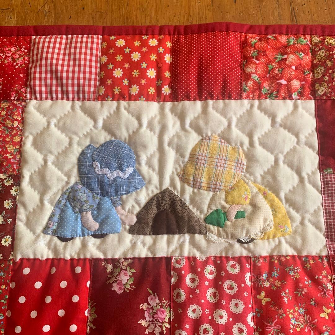 パッチワーク　スーちゃんマット3点