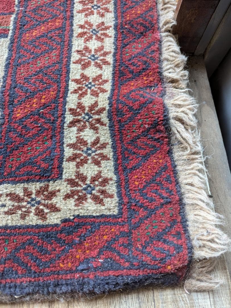 vintageラグ バルーチ アフガン絨毯 ヴィンテージ アンティーク