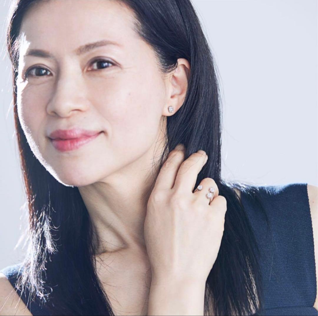 sinme ダイヤモンド 3ピースピアス 定価330,000円 箱付き