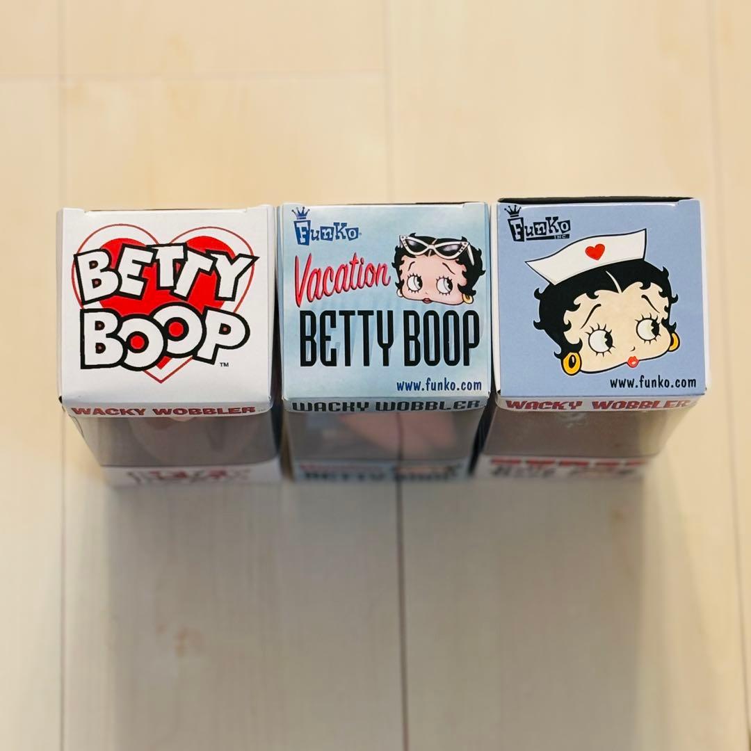 ワッキーワブラー（WACKY WOBBLER） BETTY BOOP 3体セット
