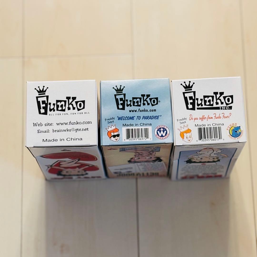 ワッキーワブラー（WACKY WOBBLER） BETTY BOOP 3体セット