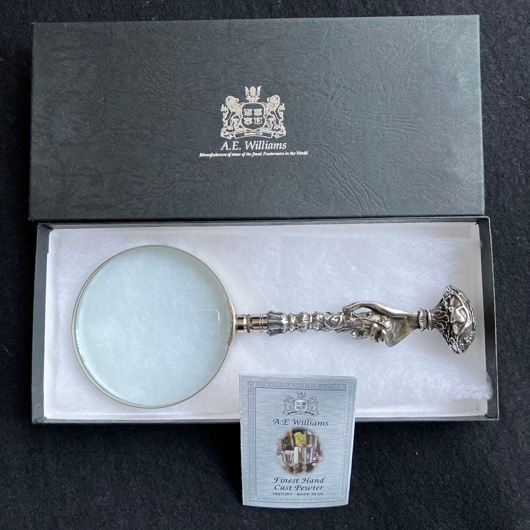 【三児ママン】A.E.Williams手持ちルーペ