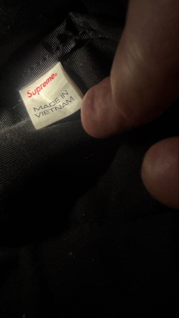 Supreme ブラック リュック・バックパック　キャンパス