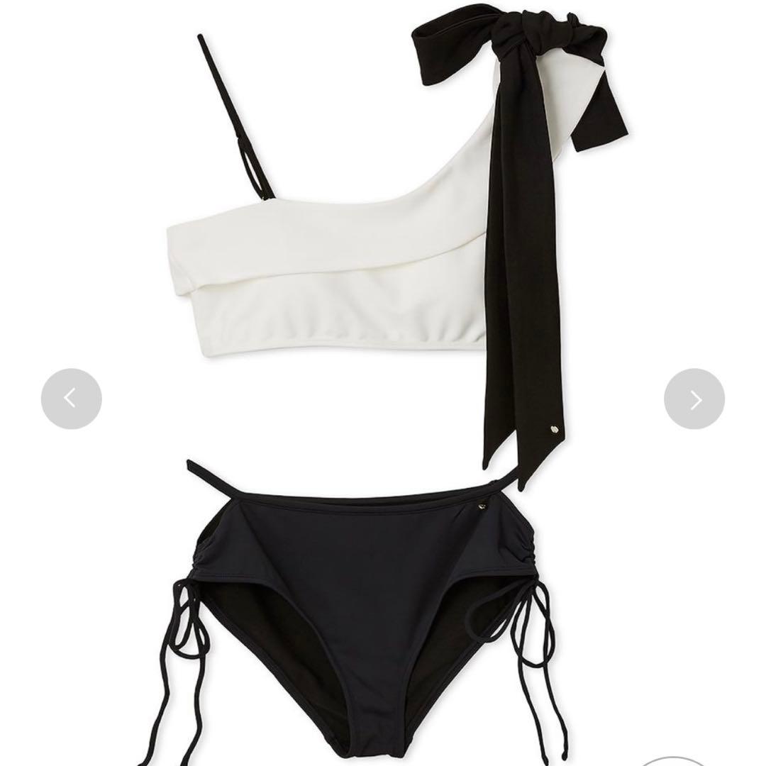 フレイアイディー　frayid アシメカラーセパレートスイムウエア　水着