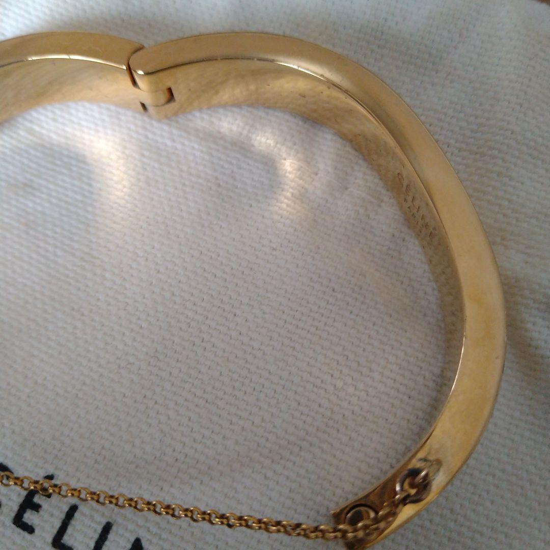 CÉLINE バングル サイズS ゴールド