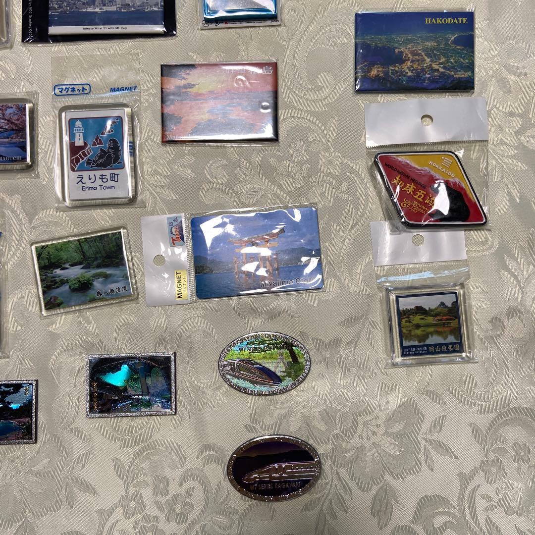 日本の観光地マグネットコレクション30個
