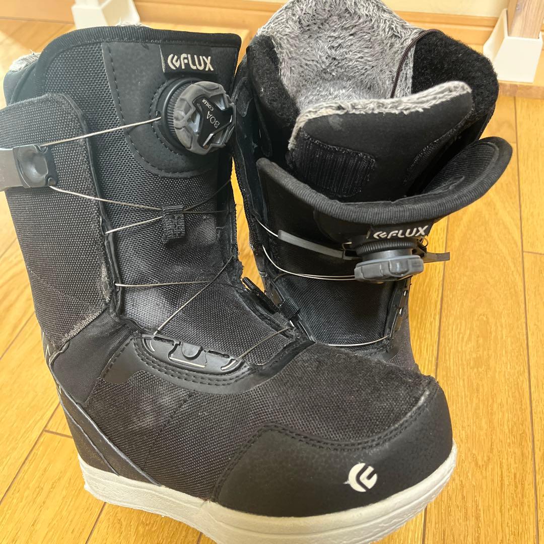 FLUX BOAシステム スノーボードブーツ 女性、子供用 23cm