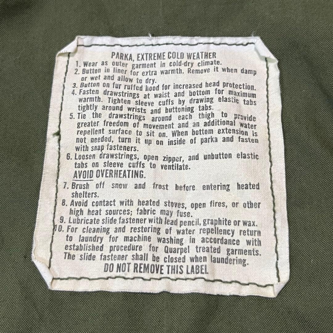 状態良好　M-65 フィッシュテール パーカー フルセット M