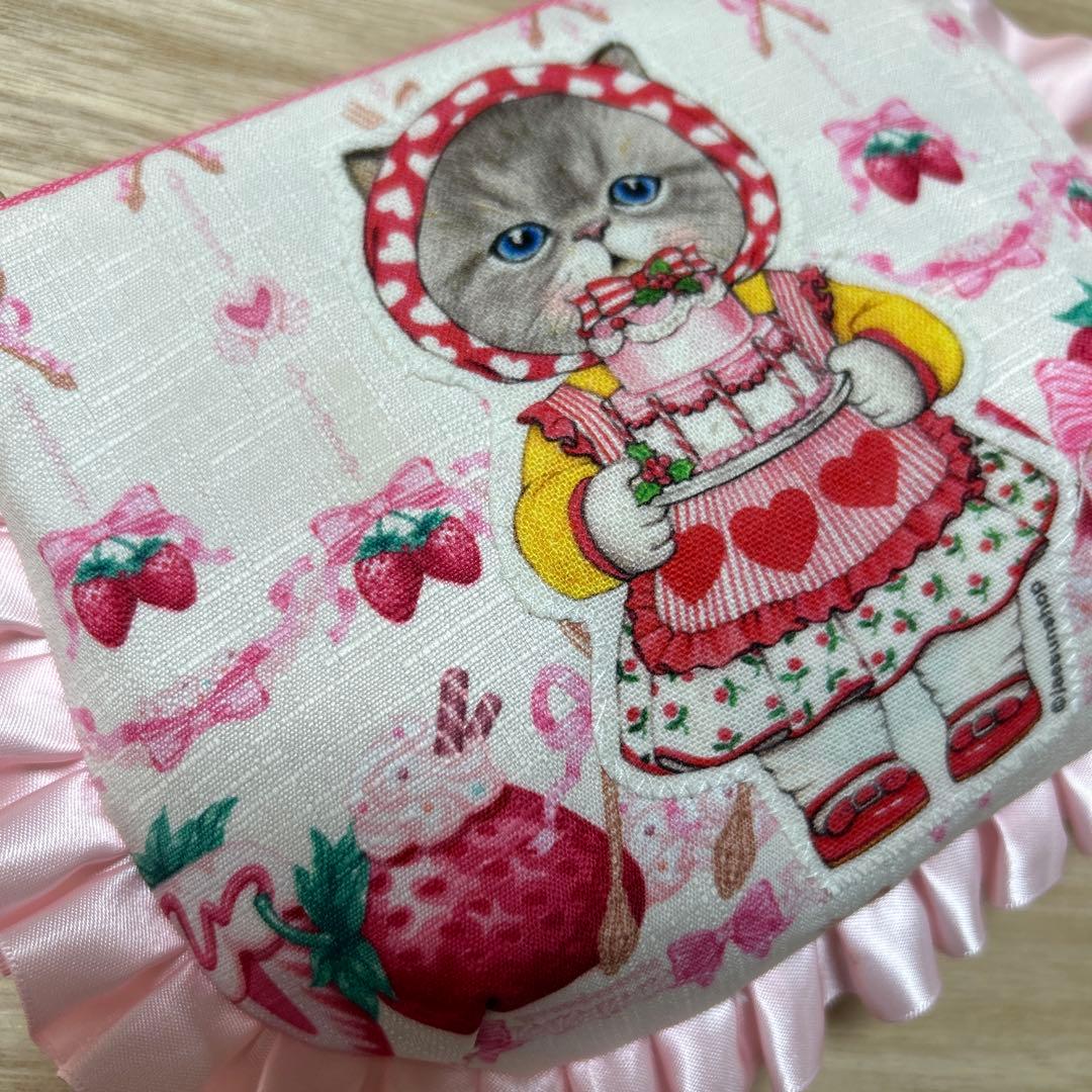 ハンドメイド　ころりんミニポーチ　コヤンイサムチョン♡ケーキルミちゃん♡